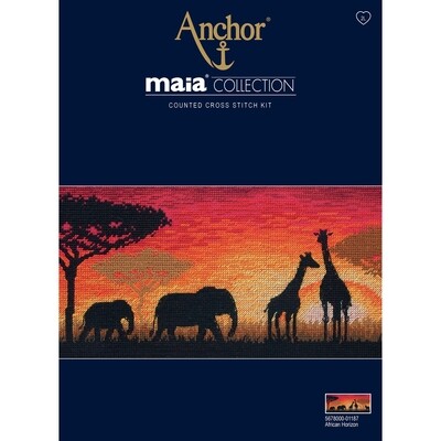 Maia Cross Stitch Kit - African Horizon