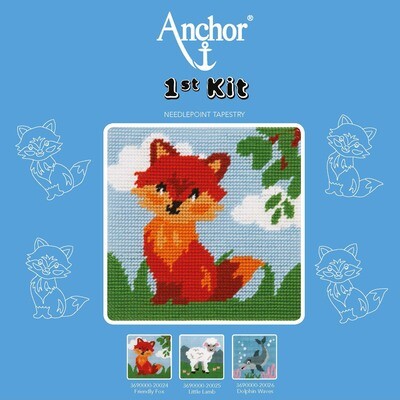 Anchor 1st Kit - Friendly Fox Tapestry