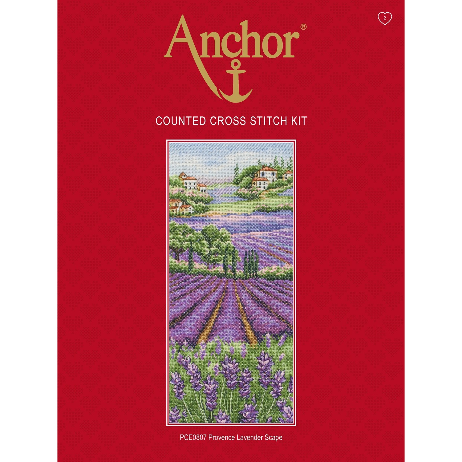 Anchor Essentials Cross Stitch Kit - Provence Lavender