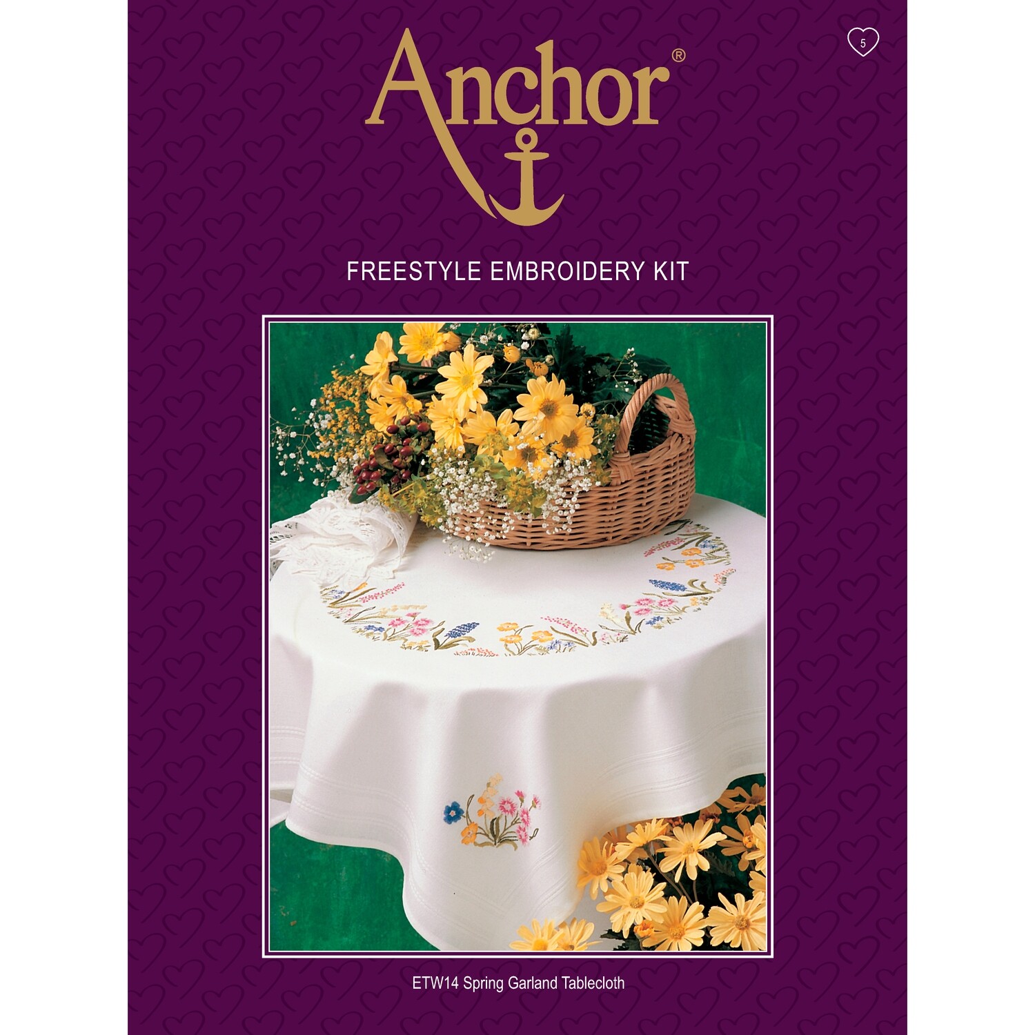 Anchor Essentials Freestyle Kit - Spring Garland Tablecloth