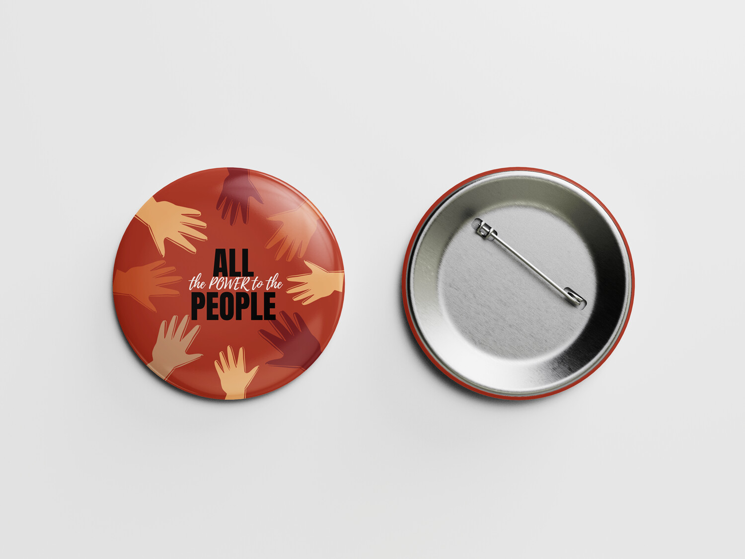 &quot;All the Power to the People&quot; Button