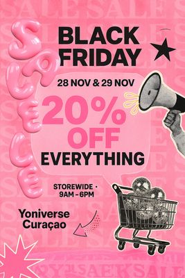 BLACK FRIDAY SALE 20% OFF EVERYTHING! 🤩