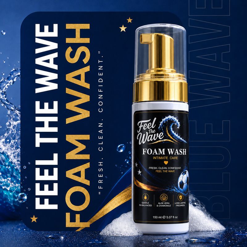 Feel The Wave Foam Wash 💙🌊🇨🇼