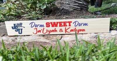 Personalized College Dorm Sign For Roommates (2 or more names)