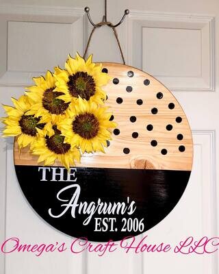 Welcome Board/Porch Signs