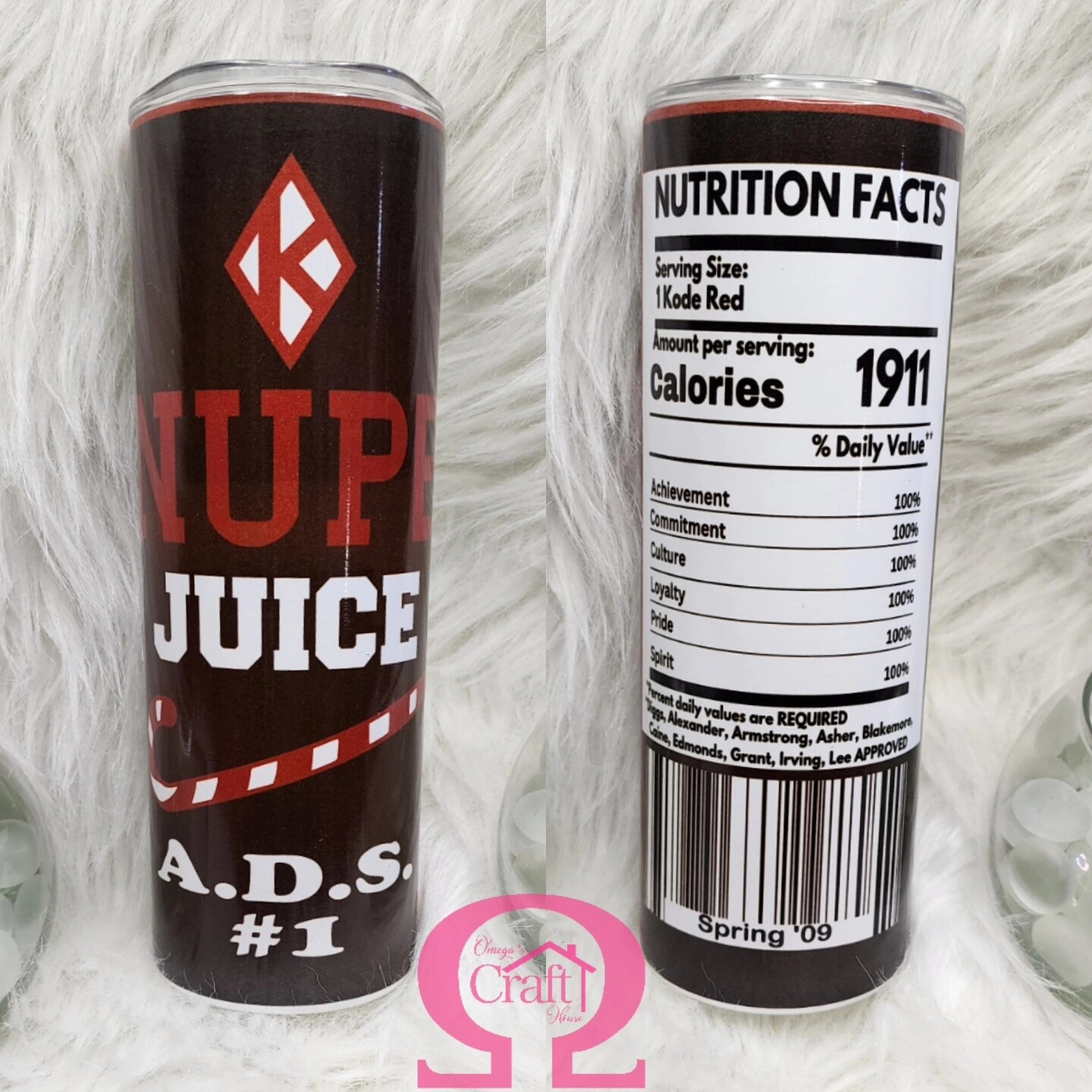 Sublimation Organization 20oz Skinny Tumbler