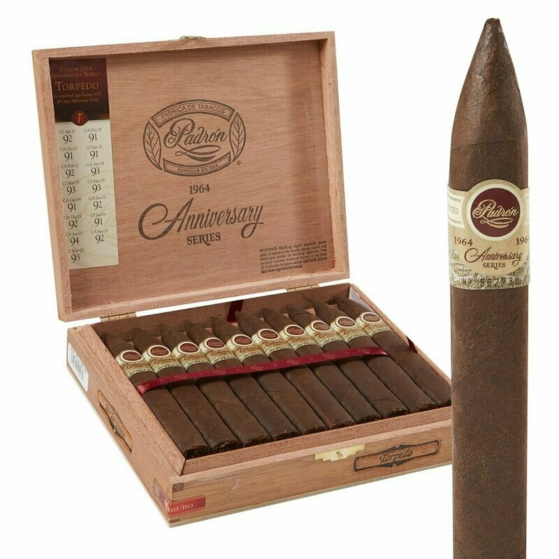 Padron Anniversary 1964 Torpedo Madu