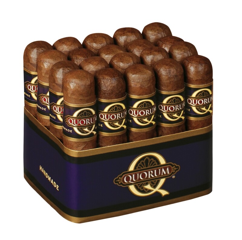 QUORUM SUNGROWN SHORT ROBUSTO CIGARS - BUNDLE OF 20
