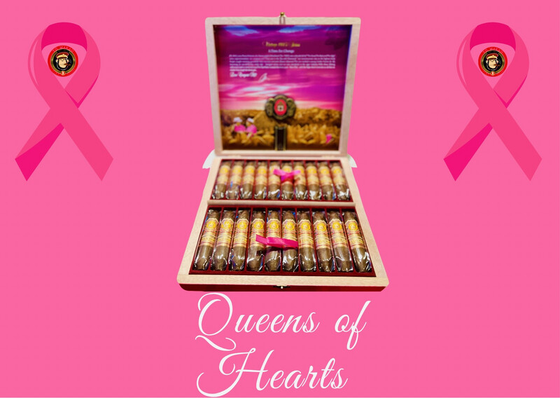 A.FUENTE RARE PINK QUEENS OF HEARTS