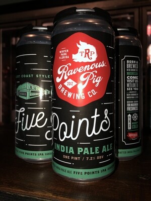 Ravenous Pig Brewing - 5 Points IPA (4-pack)