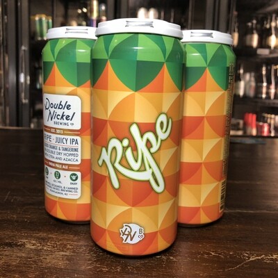 Double Nickel Brewing - Ripe - Juicy IPA (4-pack cans)