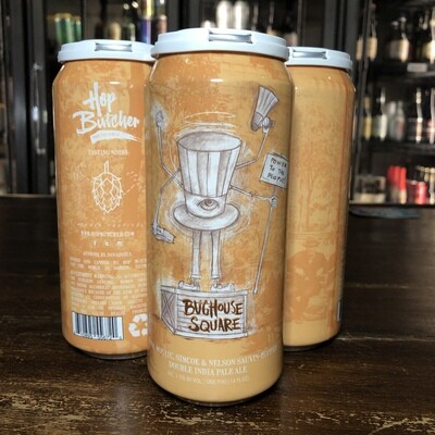 Hop Butcher - Bughouse Square DIPA (4-pack cans)