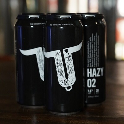 Unbranded Brewing - Hazy 02 IPA (4-pack cans)