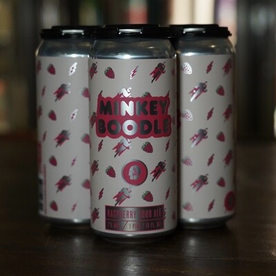 Thin Man Brewing - Minkey Boodle - Raspberry Sour (4-pack cans)