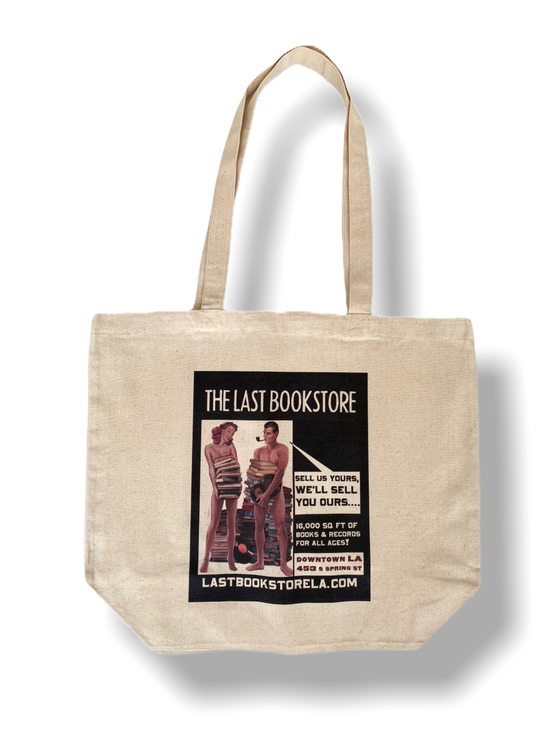 Tote - Yours and Ours Naughty Tote, Natural