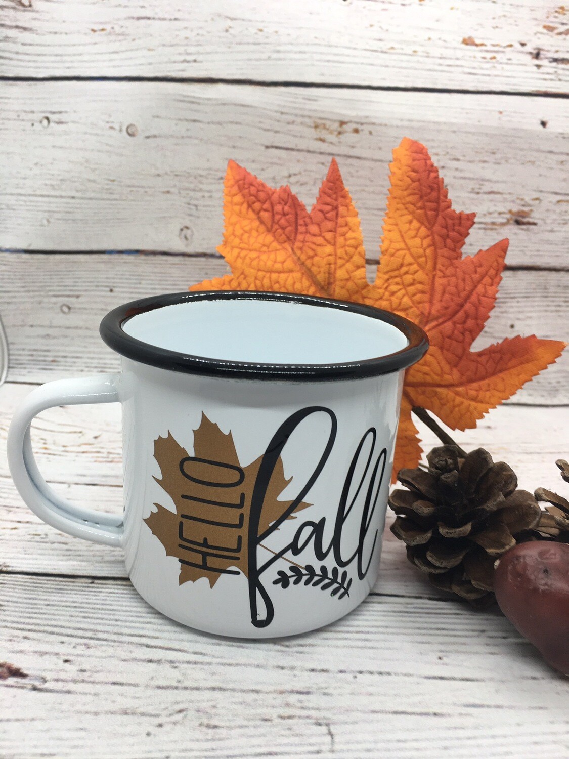 Enamel Camping Mug