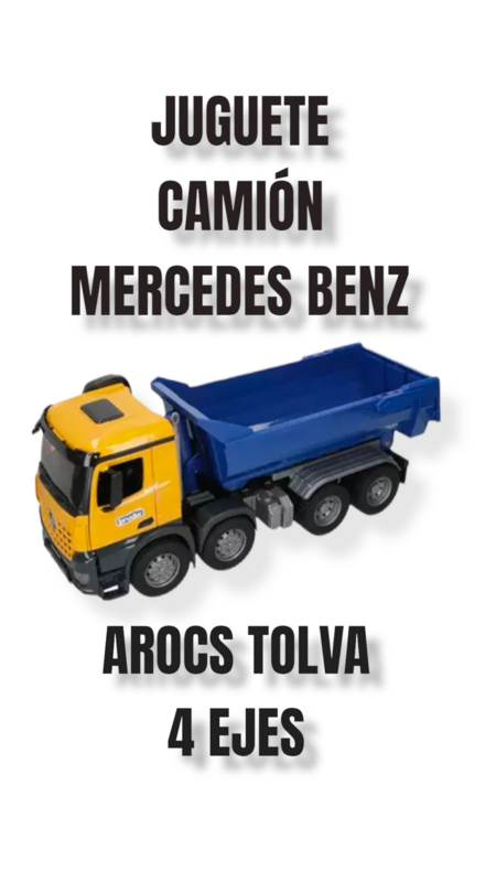 CAMIÓN MERCEDES BENZ 4 EJES