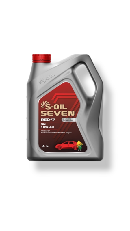 S-OIL 10W40 RED 7  SINTÉTICO 