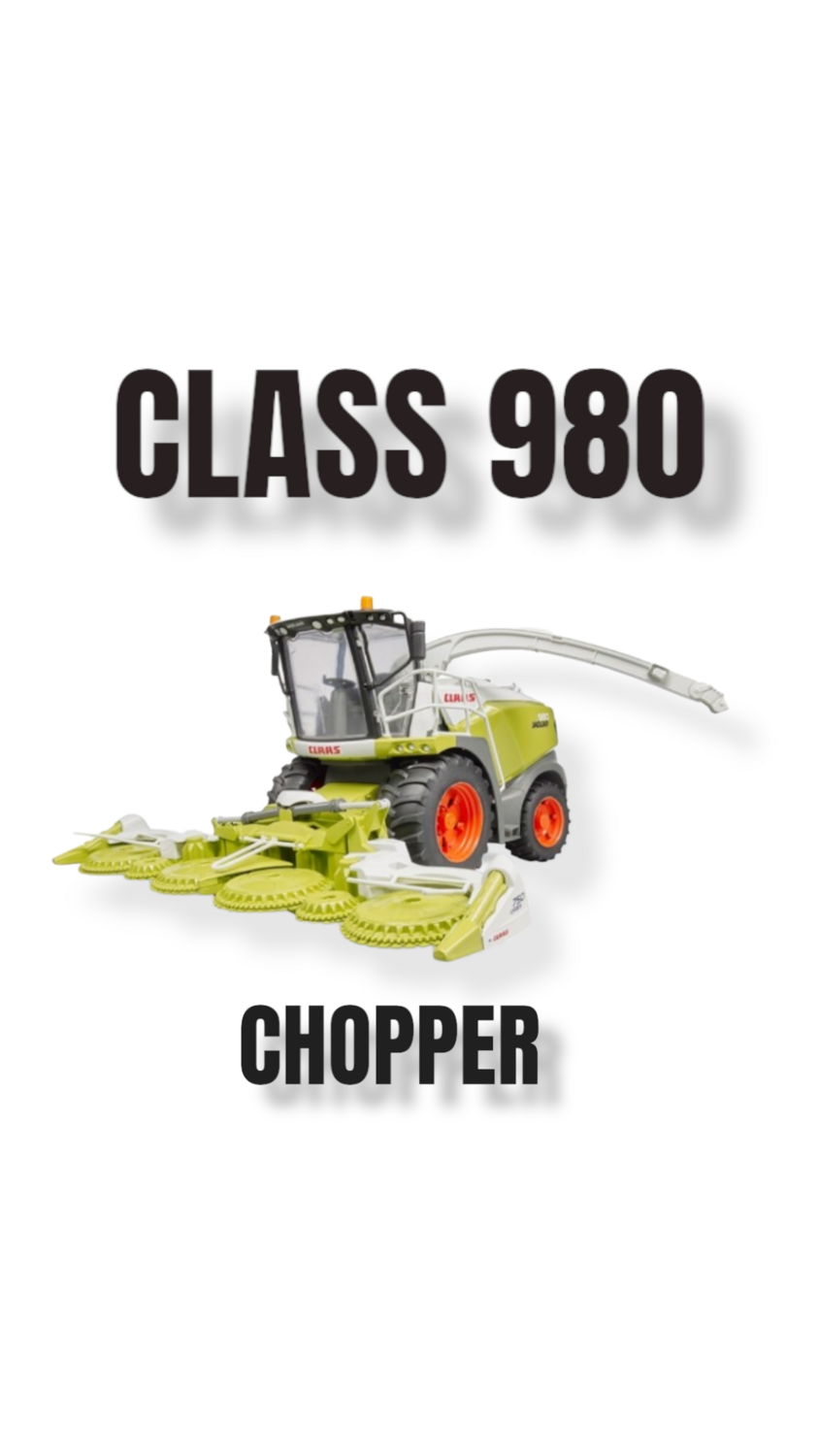 JUGUETE CLAAS JAGUAR 980 CHOPPER