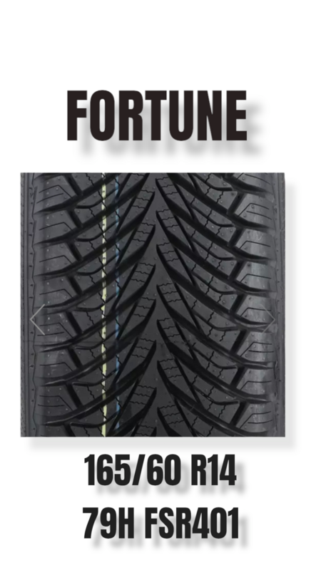 Neumáticos 165/60 R14