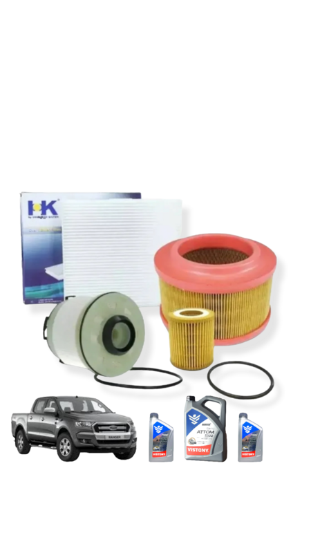 Kit de Filtros Ford Ranger Diésel + Lubricante Motor