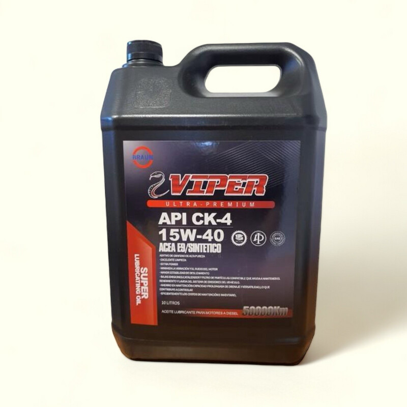 VIPER SAE 15W40  ACEA E9 API CK-4 