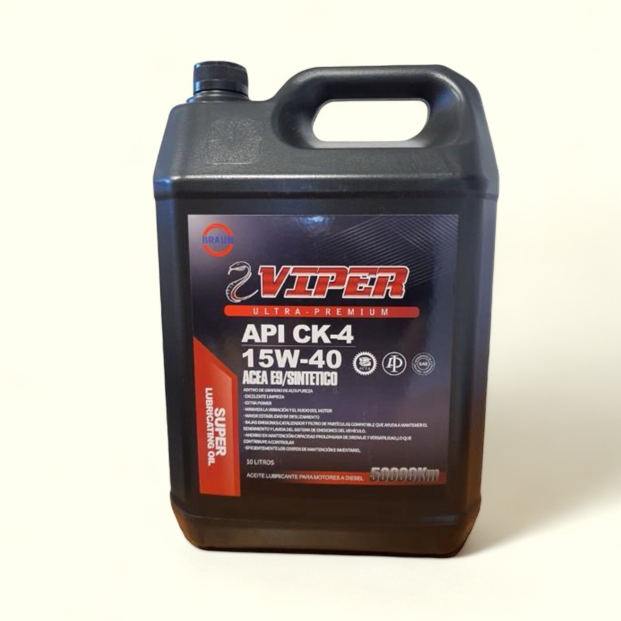 VIPER SAE 15W40  ACEA E9 API CK-4 