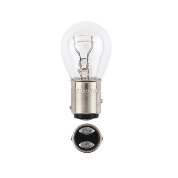 AMPOLLETA 12V P21/5W BASE BAY15d (PD) 2 CONTACTOS