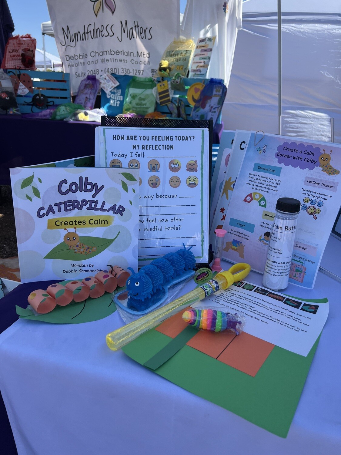 Colby Caterpillar Creates Calm