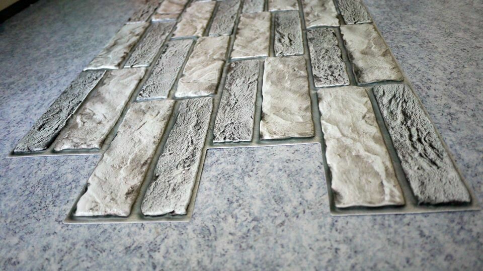3D Wandpaneel Stone Expanse light