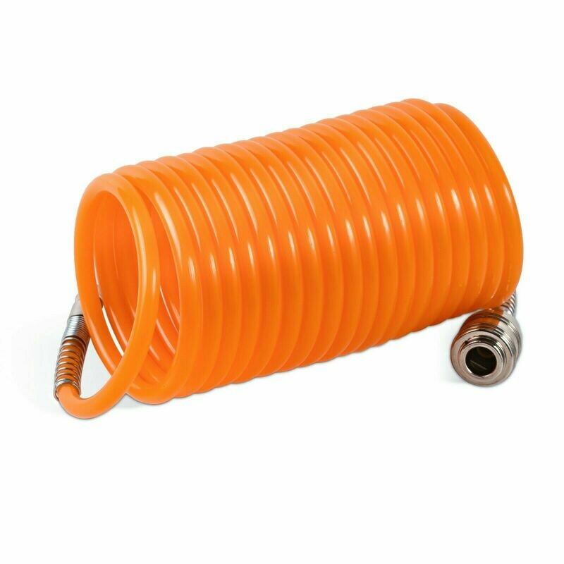 Druckluftschlauch 5 m 12 bar Luftschlauch Kupplung KFZ PVC