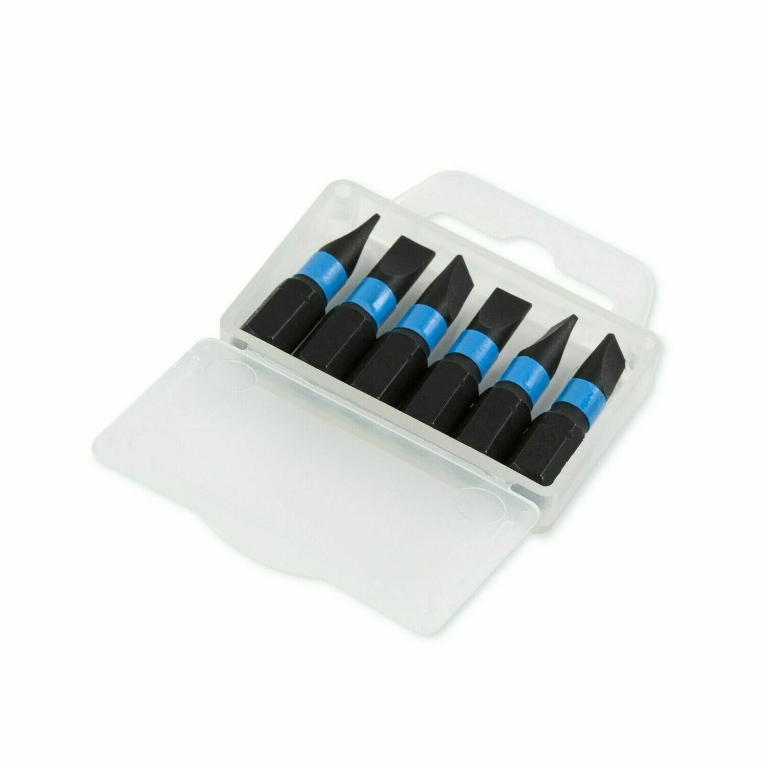 6 x SL1.0 x 4 x 25 mm 1/4 Zoll S2-Stahl High Quality Bits