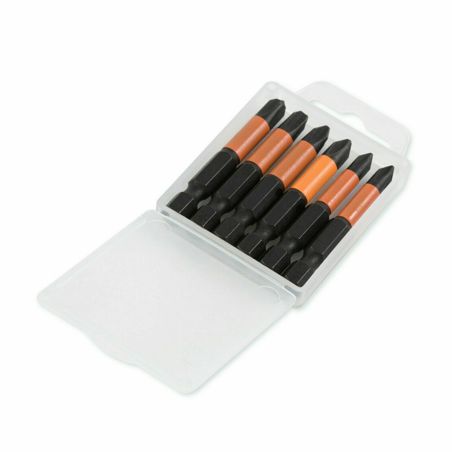 6 x PH x 50 mm 1/4 Zoll S2-Stahl High Quality Bit Schrauberbit PH3 Kreuzschlitz