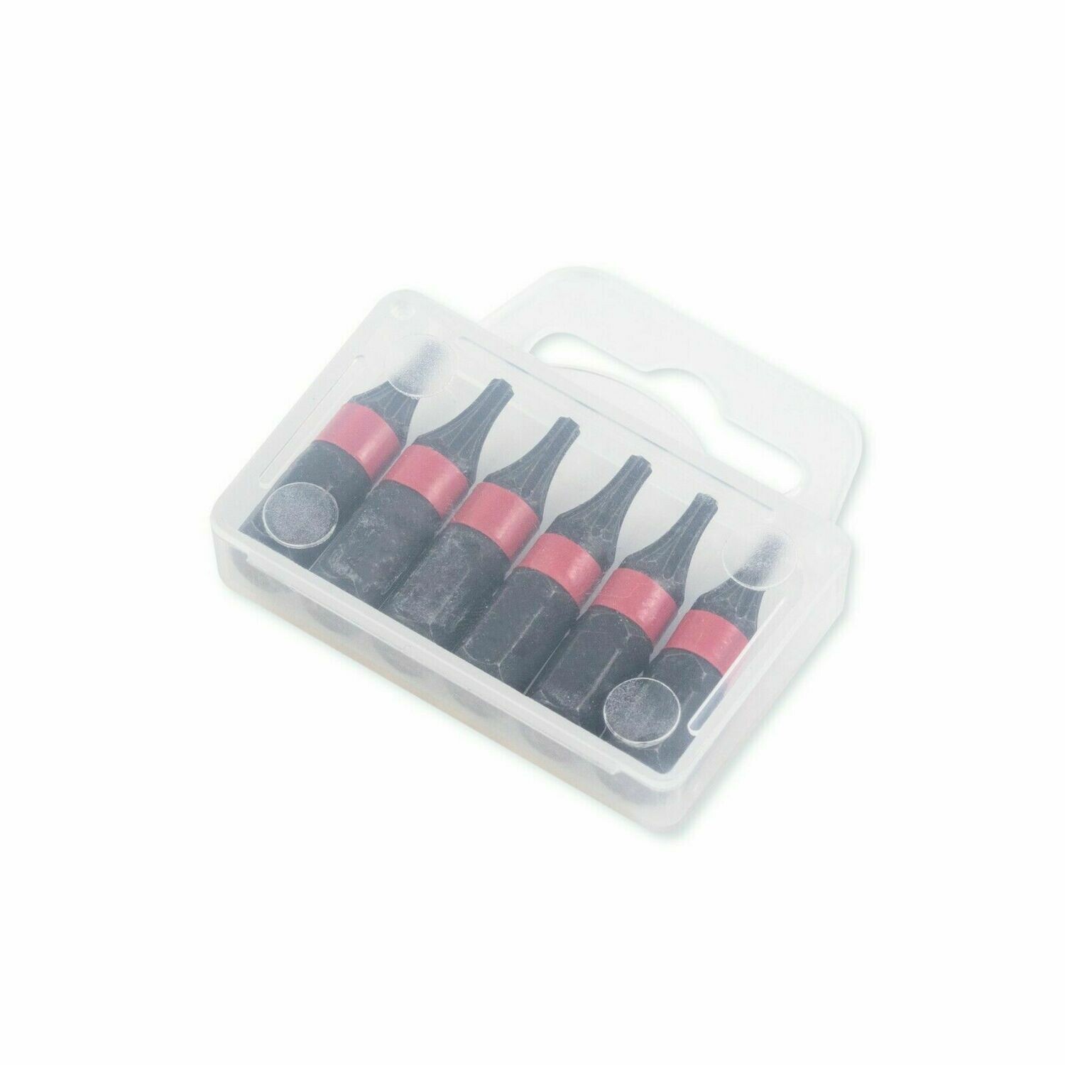 6 x Torx TX10 x 25 mm 1/4 Zoll Quality Bits aus S2-Stahl Schrauberbit Torx10 T10