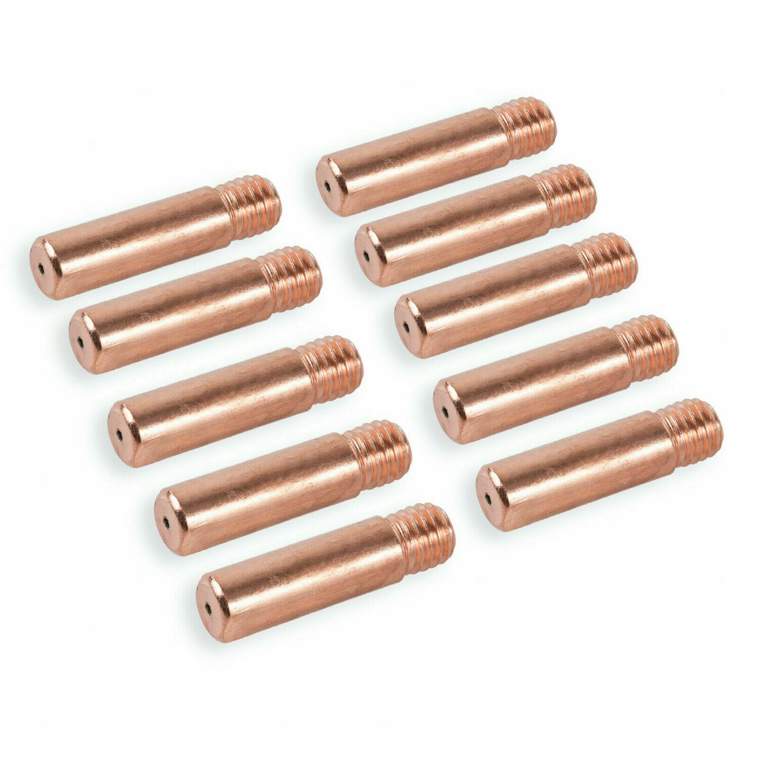 10 Stück 1,2 mm Stromdüsen Kontaktröhrchen für MIG / MAG Schweißgerät M6 x 25 mm