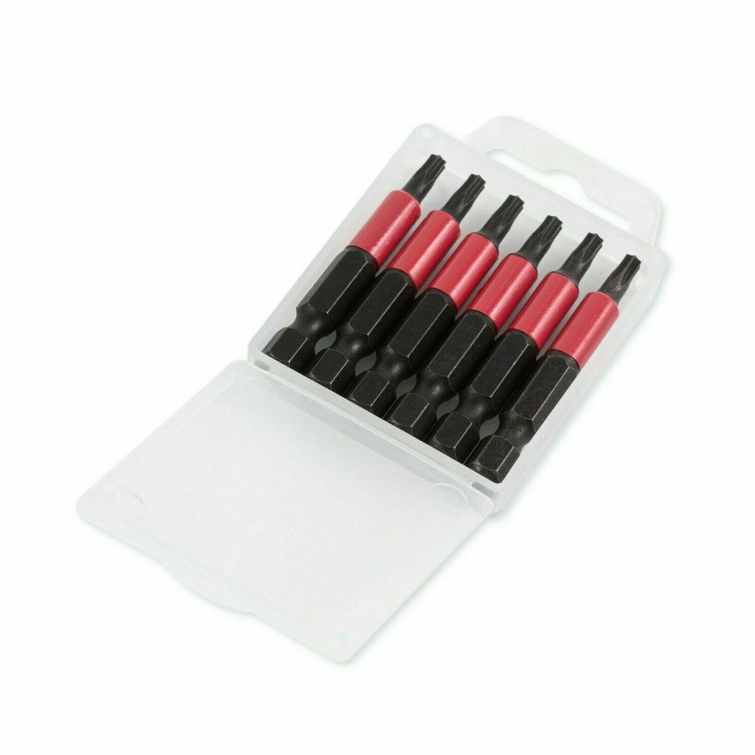 6 x Torx TX15 x 50 mm 1/4 Zoll S2-Stahl High Quality Bits Schrauberbit Torx 15