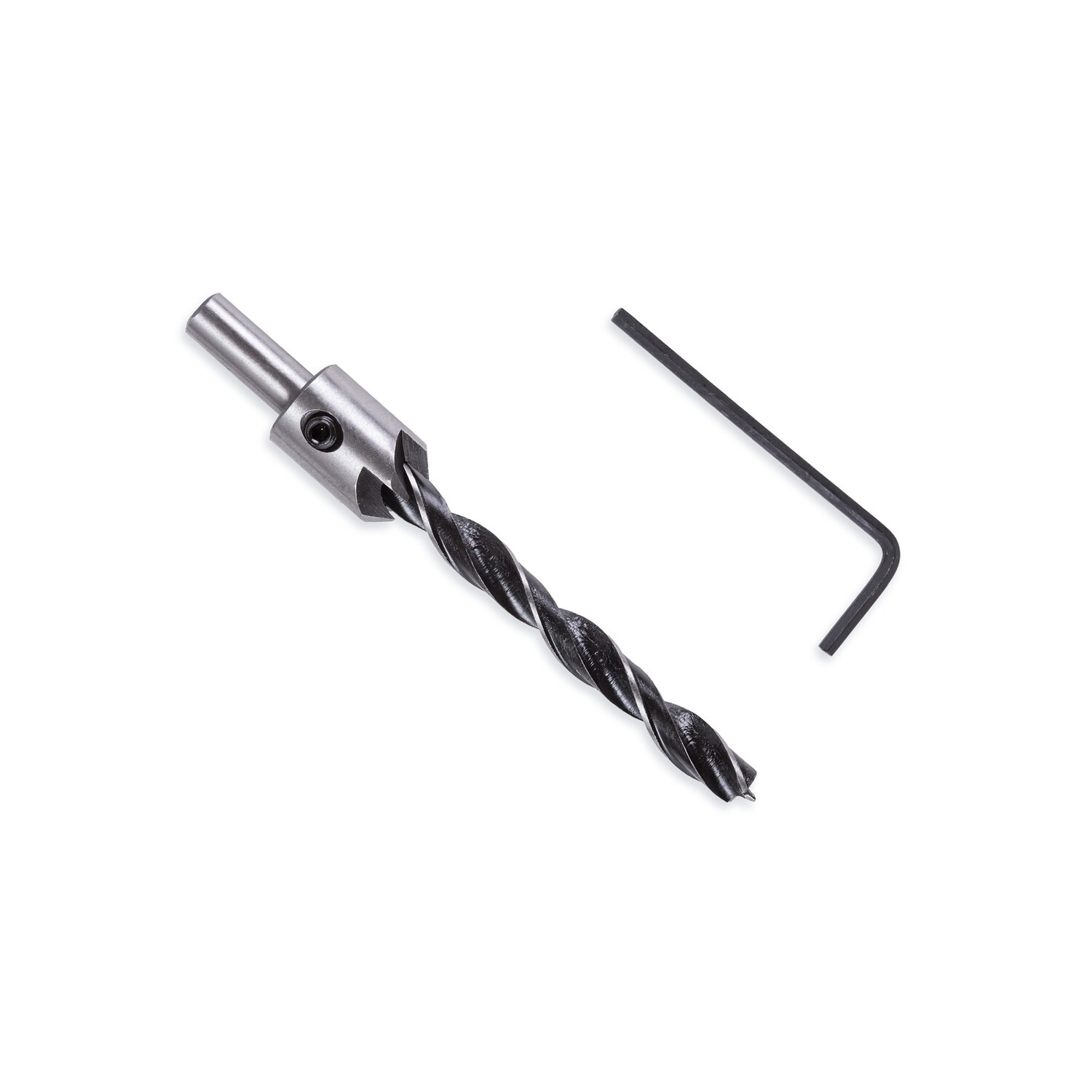 Holzbohrer Ø 8 mm  mit 90° Senker Bohrer ist wechselbar