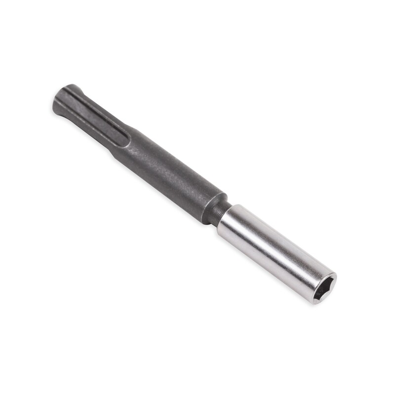 SDS Plus Bithalter Adapter für Bits 1/4 Zoll Länge 90 mm magnet 1/4&quot;