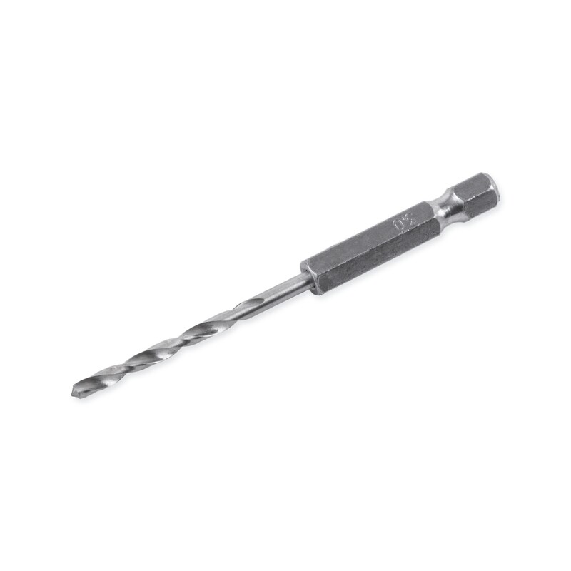 Ø 3 x 80 mm HSS Universal Bohrer HEX Aufnahme Metalbohrer Kunststoffbohrer