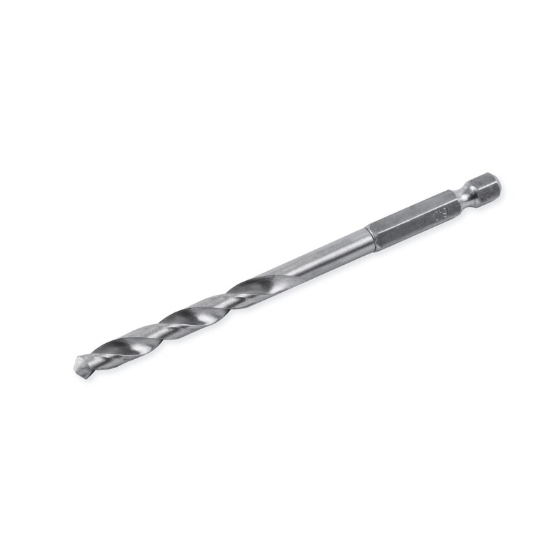 Ø 6 x 110 mm HSS Universal Bohrer HEX Aufnahme Metalbohrer Kunststoffbohrer