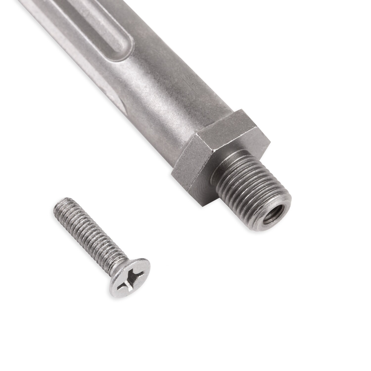 SDS Max Adapter für Bohrfutter M12 x 1,25 mm Länge 121,5 mm