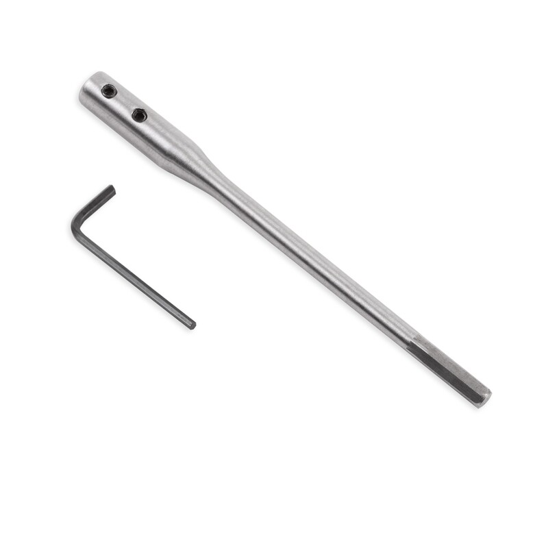 150 mm Verlängerung für Flachfräsbohrer Flachbohrer 1/4&quot; Sechskant Aufnahme