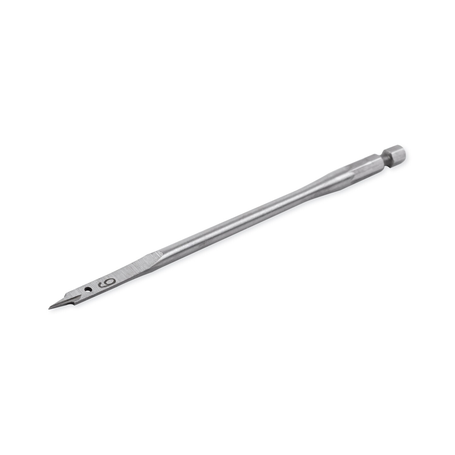 Ø 6 mm Holzbohrer Flachfräsbohrer Flachbohrer Bohrer 1/4&quot; Sechskant Aufnahme