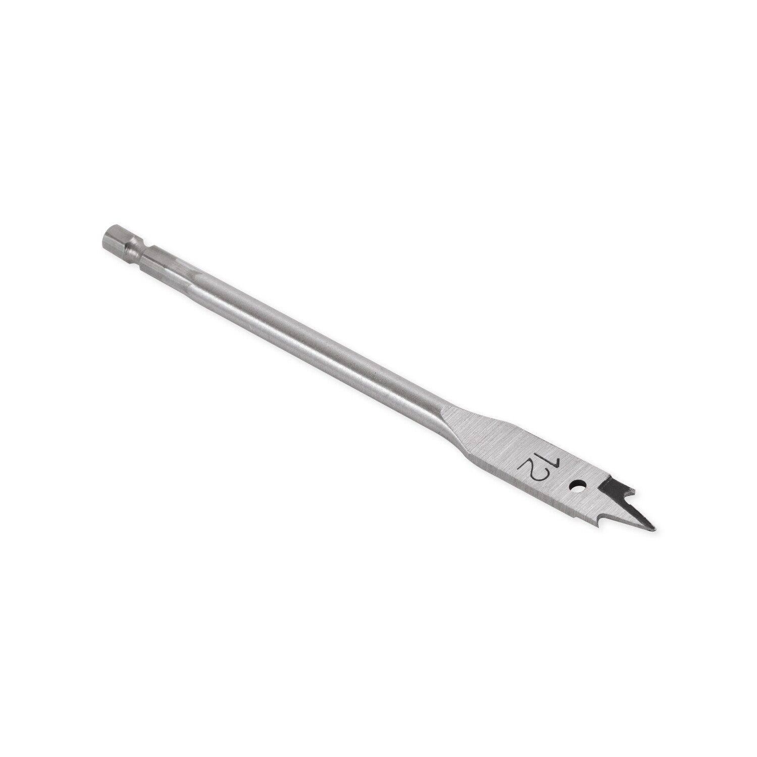 Ø 12 mm Holzbohrer Flachfräsbohrer Flachbohrer Bohrer 1/4" Sechskant Aufnahme