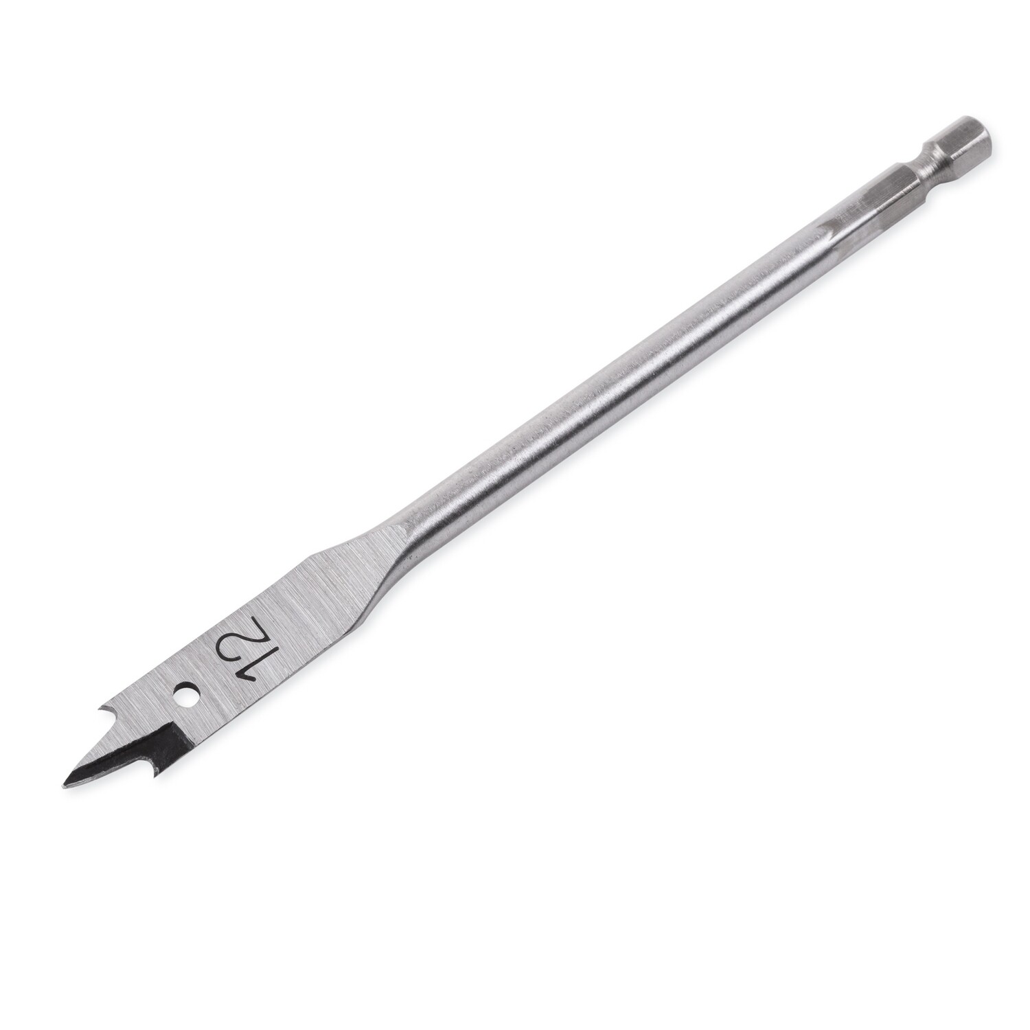 Ø 12 mm Holzbohrer Flachfräsbohrer Flachbohrer Bohrer 1/4&quot; Sechskant Aufnahme