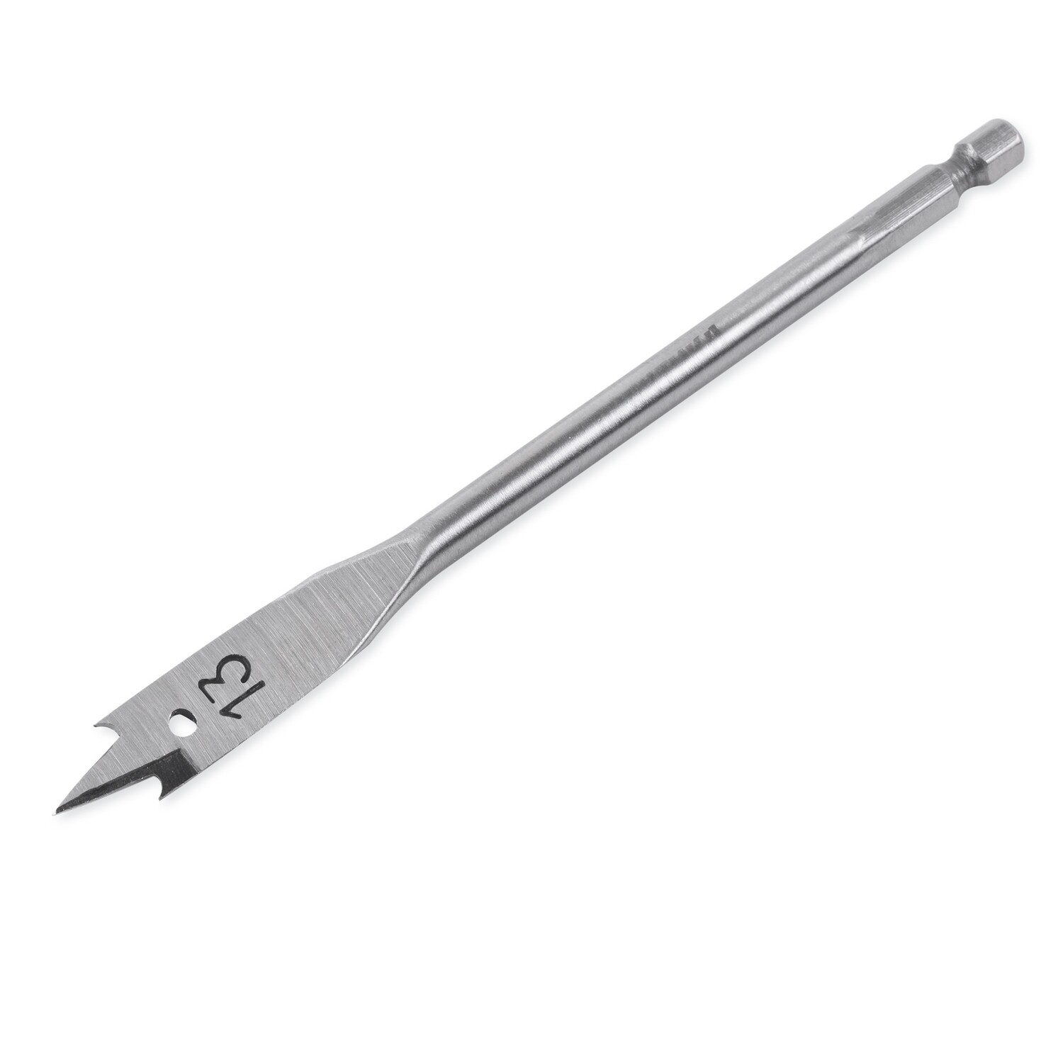 Ø 13 mm Holzbohrer Flachfräsbohrer Flachbohrer Bohrer 1/4&quot; Sechskant Aufnahme