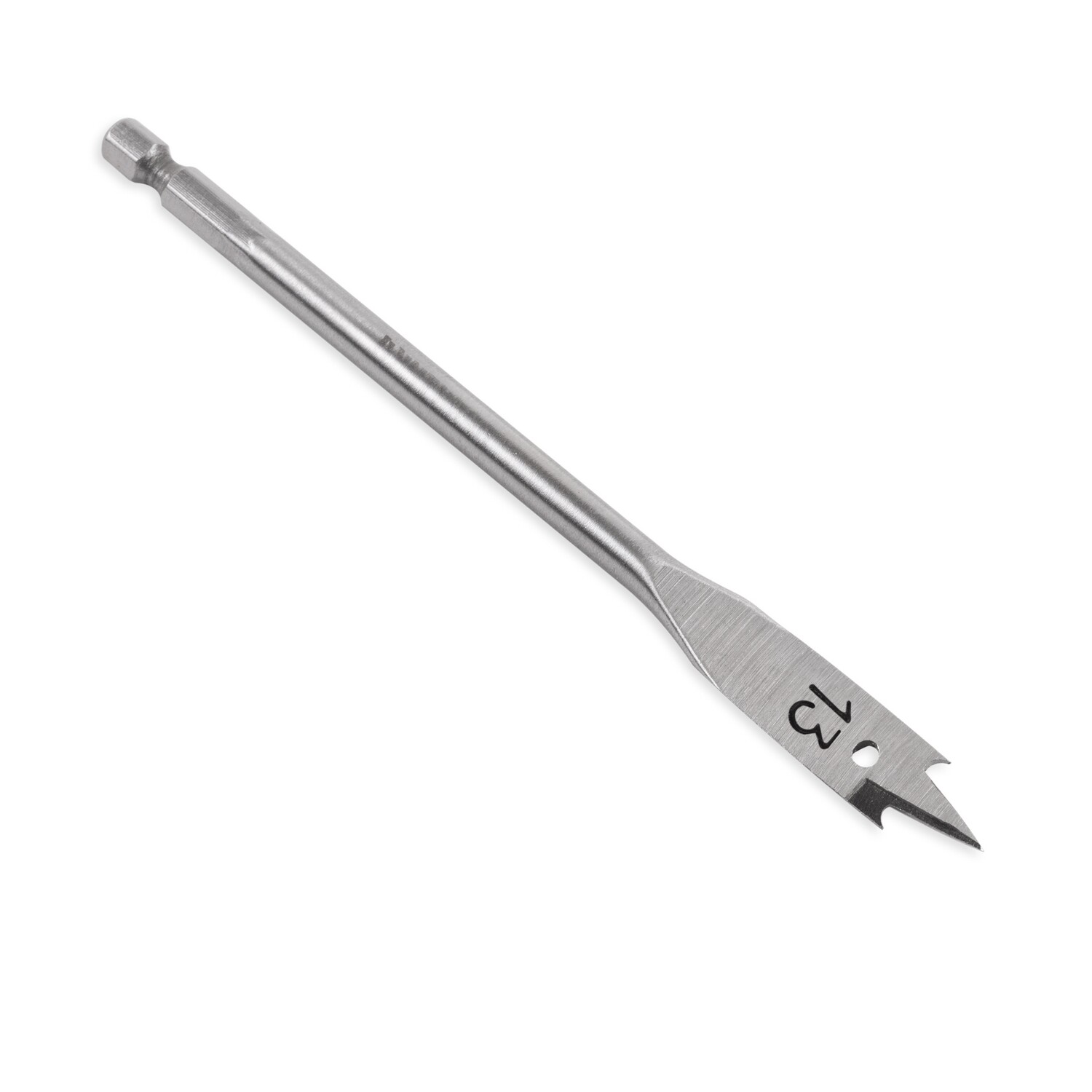Ø 13 mm Holzbohrer Flachfräsbohrer Flachbohrer Bohrer 1/4" Sechskant Aufnahme