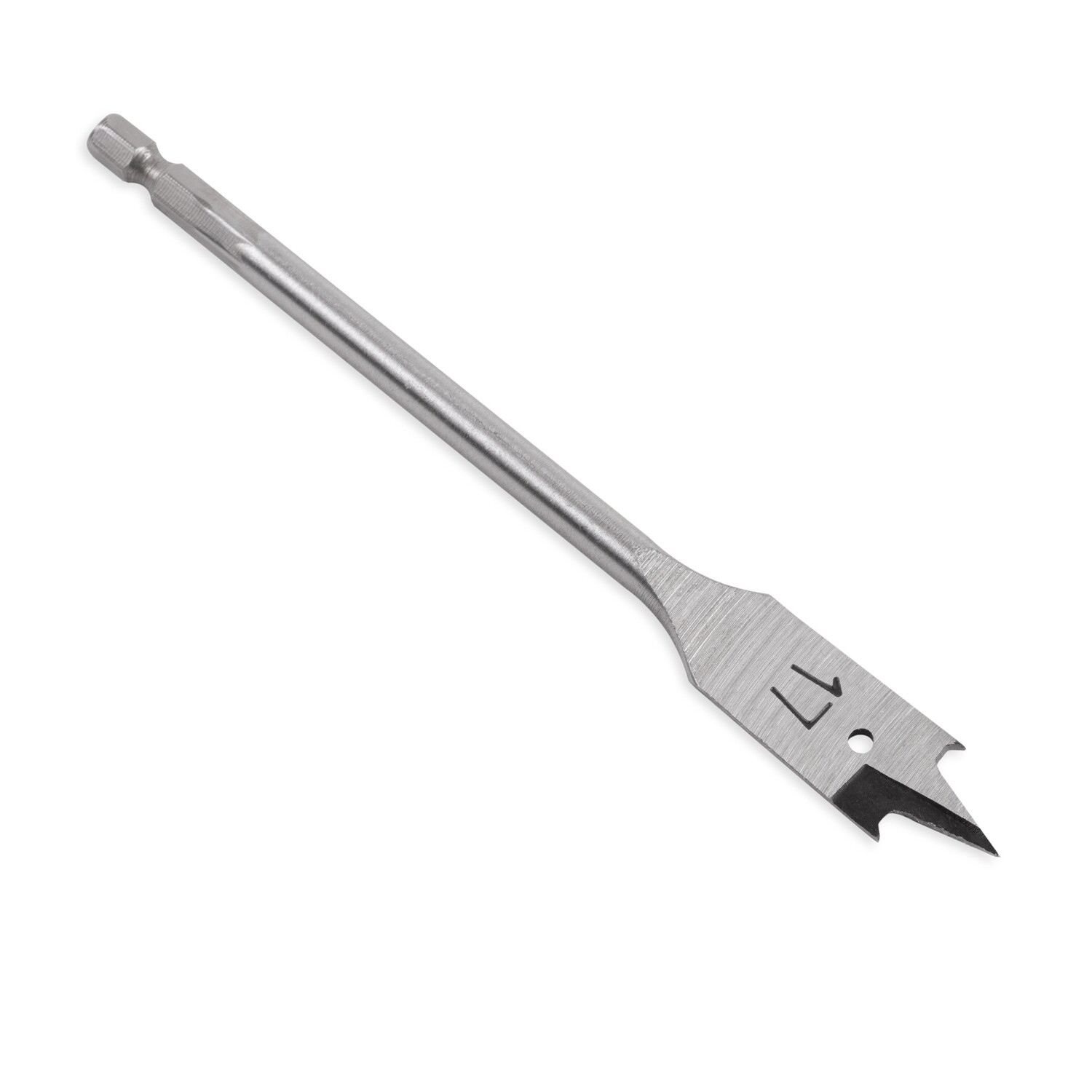 Ø 17 mm Holzbohrer Flachfräsbohrer Flachbohrer Bohrer 1/4" Sechskant Aufnahme