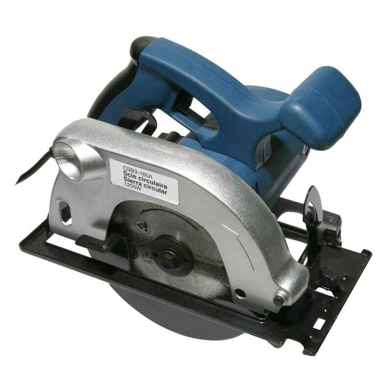 Ø 160 mm 1200 Watt Kreissäge Handkreissäge Säge Saege + Sägeblatt inkl.