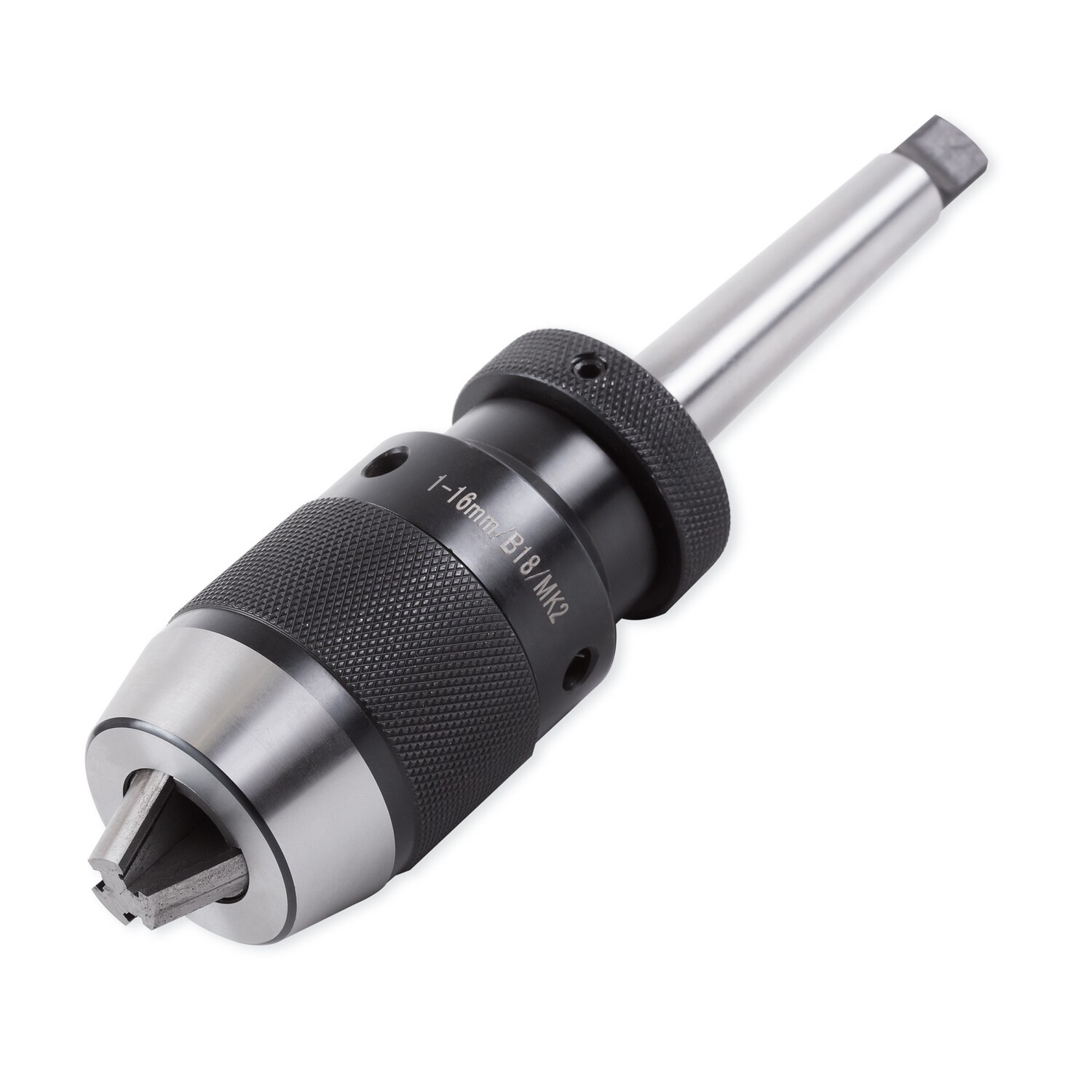 Schnellspannbohrfutter Bohrfutter 1 - 16 mm Konus B18 mit Kegeldorn MK2
